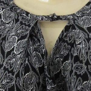 Women Boho Blu Black Flow dress